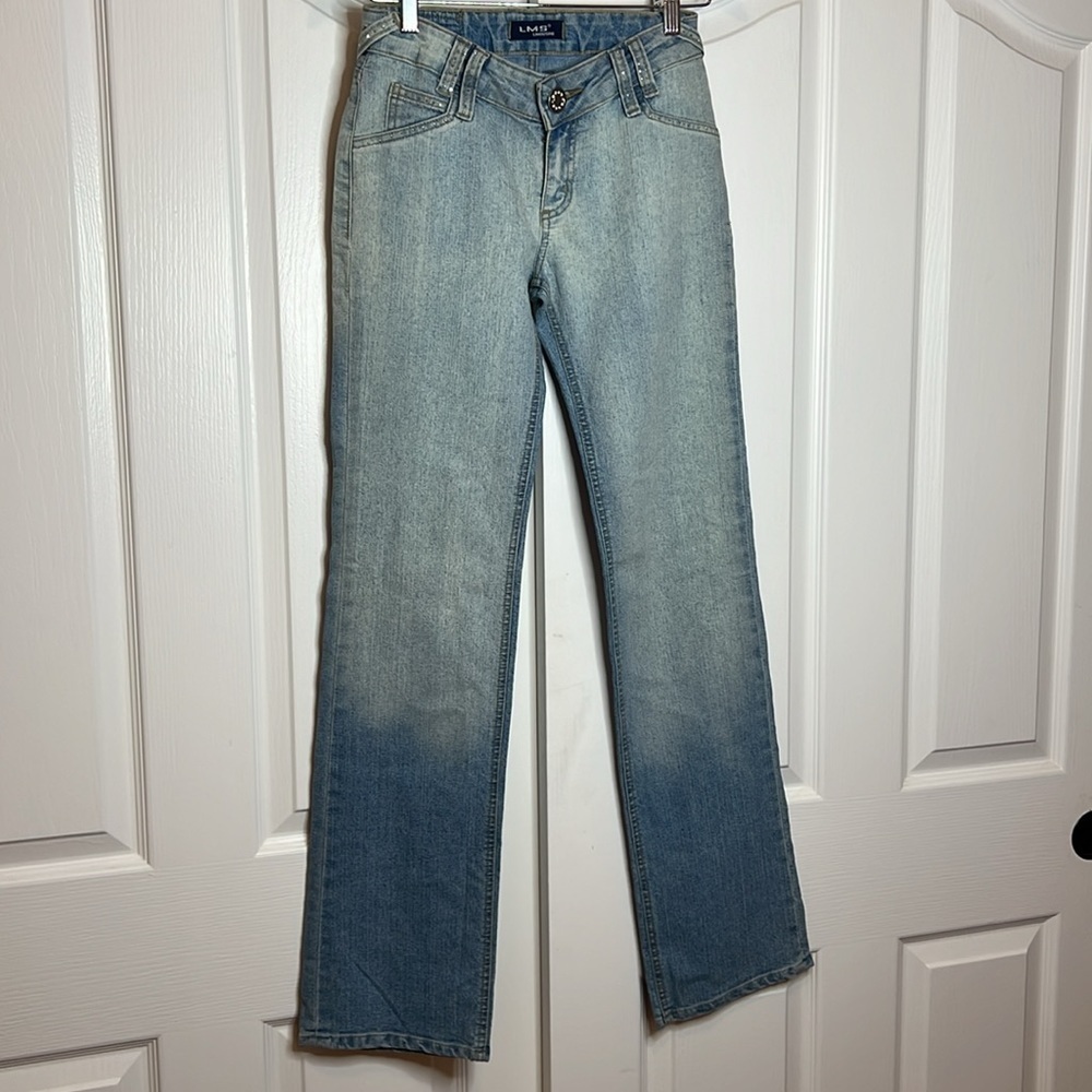 LMS Blue Jeans - Fade up style - Size 26 - Rare - Imported